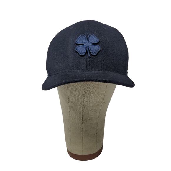 Black Clover USA Live Lucky Hat Black Slideback Embroidered Shamrock - Picture 1 of 12
